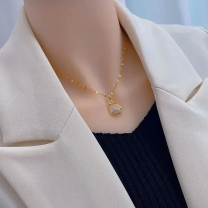 Elegant Tulip Drop Necklace for Women - Nix Store