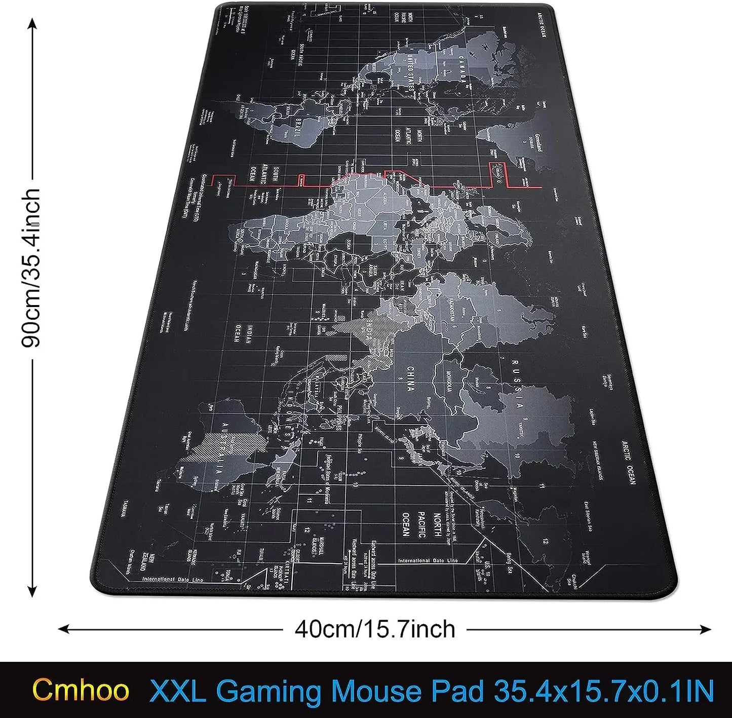 High Quality World Map Mouse Pad - Nix Store