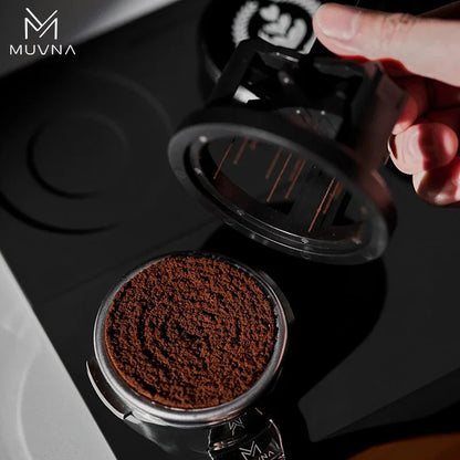 MUVNA Adjustable Even Coffee Stirring Distribution Tool Rotatable Espresso Hand Tampers 51/54/58mm Bespoke Coffee Distributor