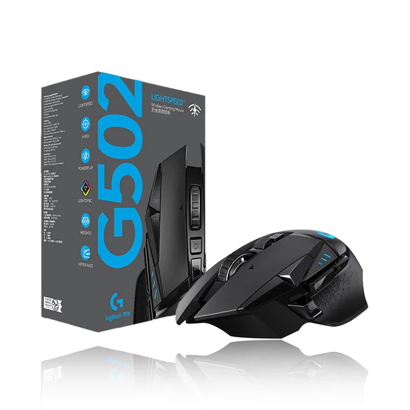 Logitech G502 HERO LIGHTSPEED Wired/Wireless Gaming Mouse Wireless 2.4GHz HERO 25600DPI RGB - Nix Store