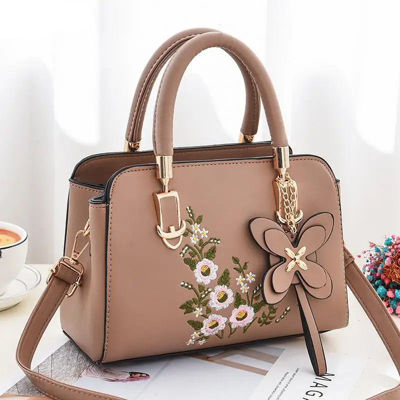 Woman shoulder bag Large capacity Handbag for Women Crossbody bag Lychee pattern PU - Nix Store