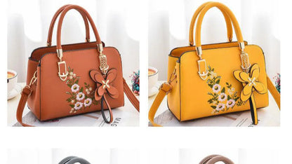 Woman shoulder bag Large capacity Handbag for Women Crossbody bag Lychee pattern PU - Nix Store