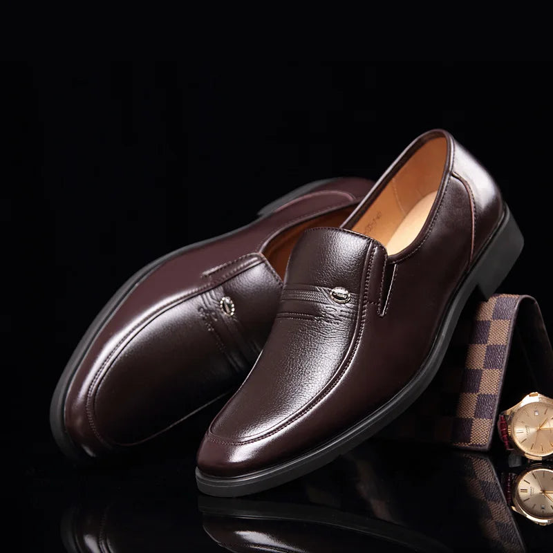 Men's formal shoes made of high quality leather, several different sizes - Nix Store