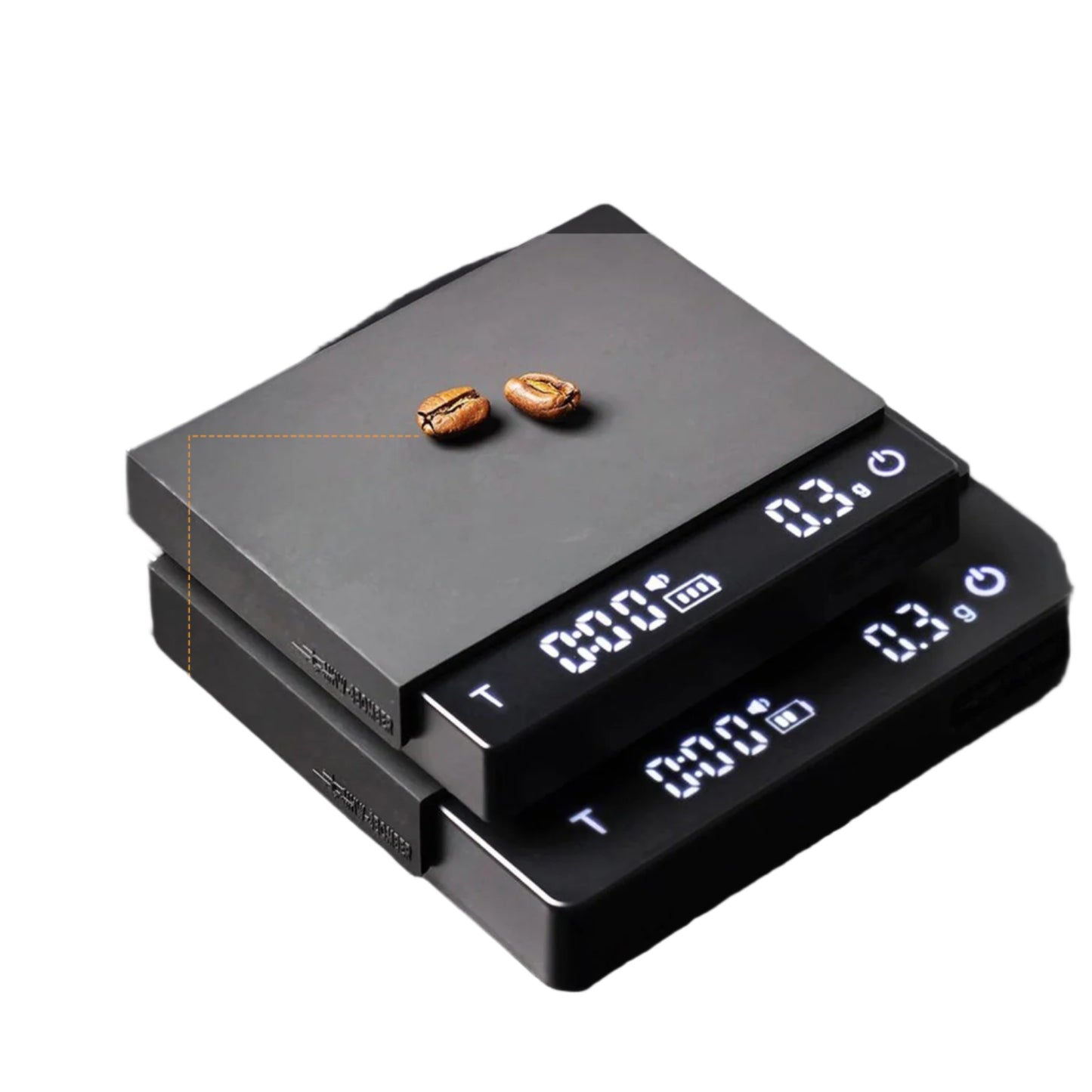 Digital Coffee Scale 2000g/0.1g High Precision Cyclic Rechargeable Electronic Scale