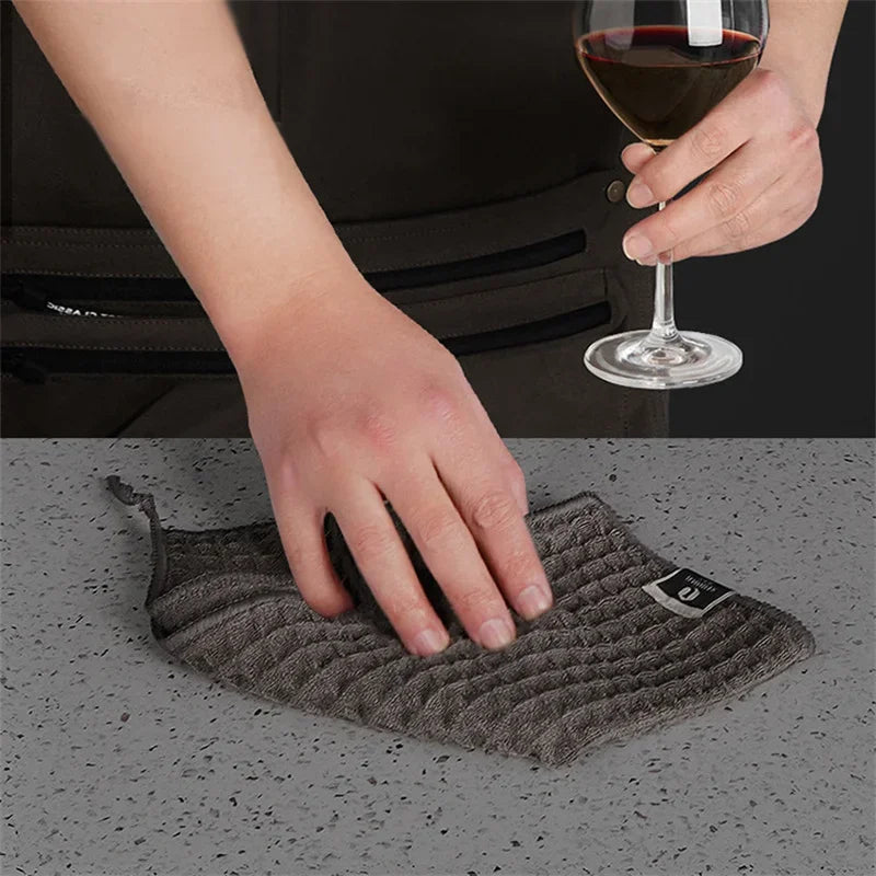 Micro Cleaning Towel for Coffee Bar  Microfiber Cleaning Cloth Towels Coffee Machine cleaner