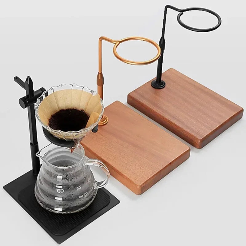 Coffee Hand Brewing Stand for V60 Type  Brewing Coffee Pot Set Adjustable Stand