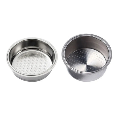 51mm Stainless Steel Coffee Filter Basket 1/2 Cup Espresso Machine Dripper Portafilter