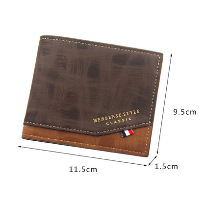 Men's wallet with elegant design and high quality leather - Nix Store