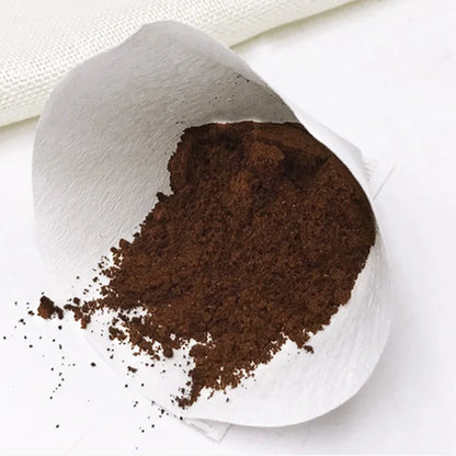 50pcs Coffee Paper Filter V-Shaped Hand Drip Brew Coffee Filter