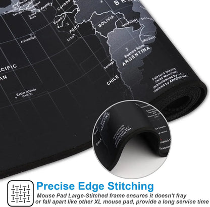 High Quality World Map Mouse Pad - Nix Store