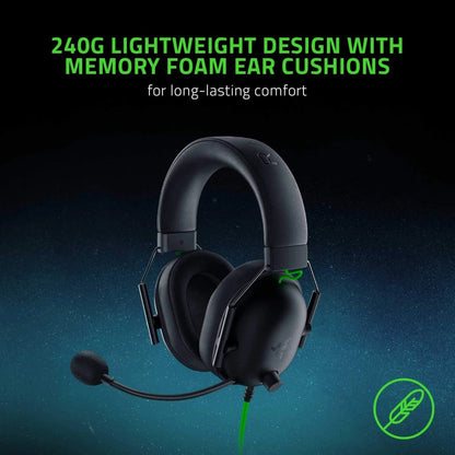 2023 Razer BlackShark V2 X Headphone Wired Gaming Headset: 7.1 Surround Sound- Game For PS4,PS5, Nintendo Switch, Xbox - Nix Store