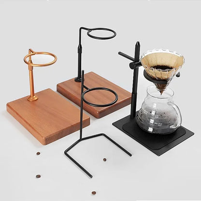 Coffee Hand Brewing Stand for V60 Type  Brewing Coffee Pot Set Adjustable Stand