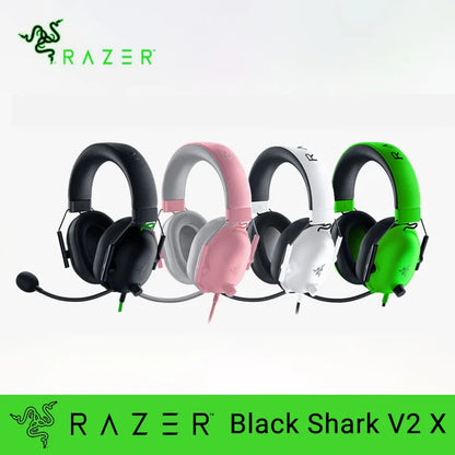 2023 Razer BlackShark V2 X Headphone Wired Gaming Headset: 7.1 Surround Sound- Game For PS4,PS5, Nintendo Switch, Xbox - Nix Store