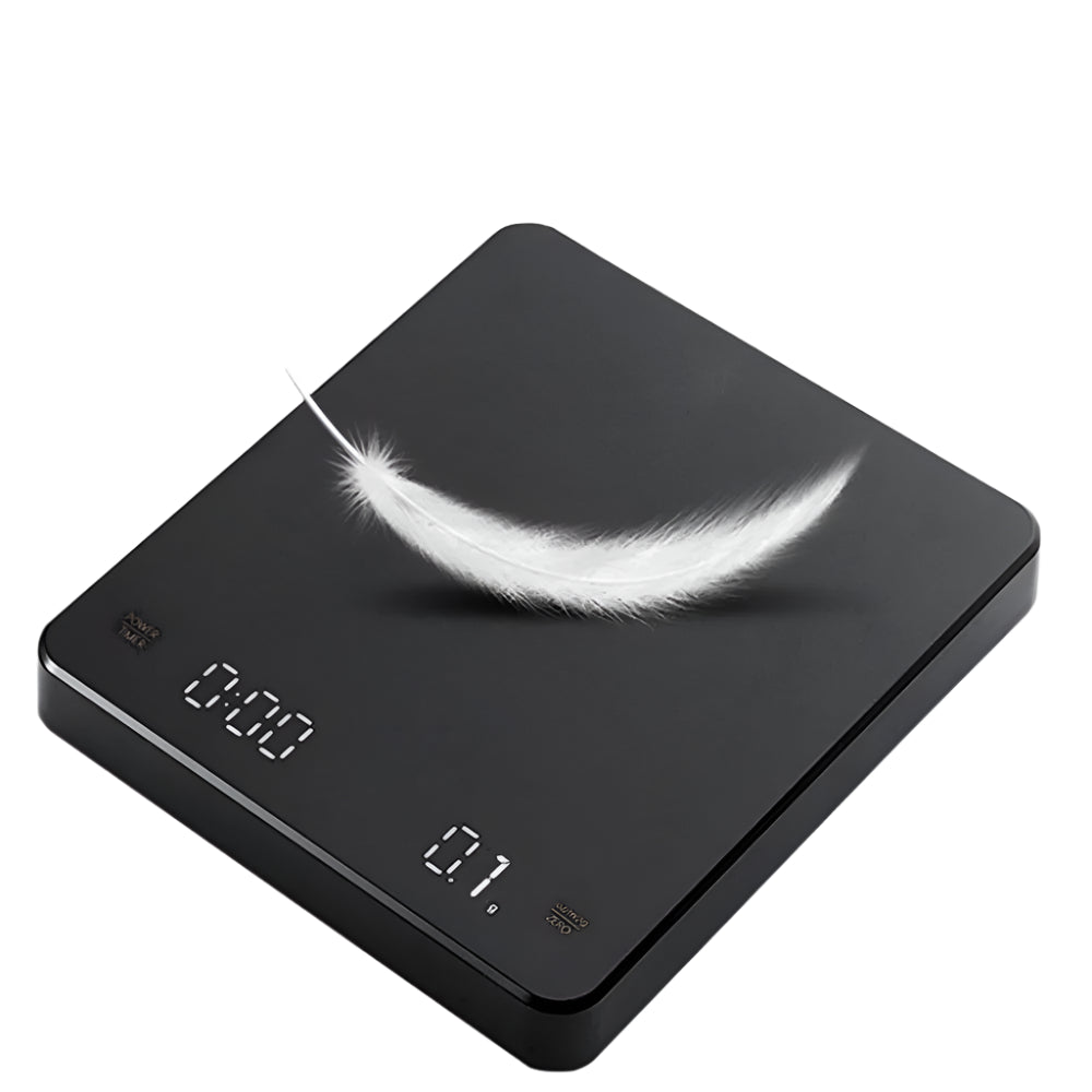 Digital Coffee Scale with Timer LED Screen Espresso USB 3kg Max.Weighing 0.1g High Precision Measures in Oz/ml/g