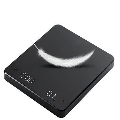 Digital Coffee Scale with Timer LED Screen Espresso USB 3kg Max.Weighing 0.1g High Precision Measures in Oz/ml/g