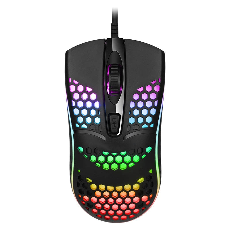 Lightweight RGB Gaming Mouse for Browsing and Gaming - Nix Store