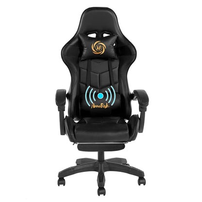 Gaming Chair Office Computer Ergonomic Chair Reclining Adjustable High Back with Headrest with Massage Technology